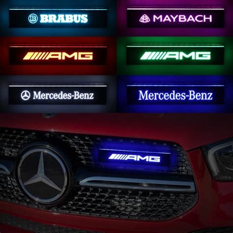 Mercedes Benz Logo Aufkleber Auto Grill Licht Aoonuauto De