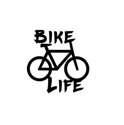 Bike Life Decal Custom Vinyl Car Truck Window Sticker Truck Window