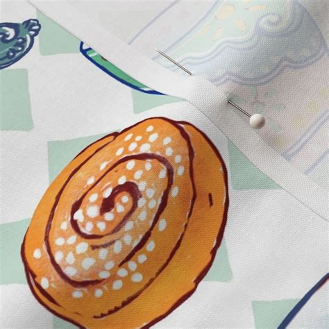 Fika around the world Fabric | Spoonflower