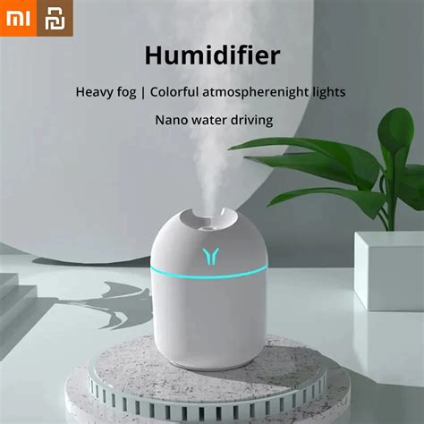 Xiaomi Humidificador De Aire Ultras Nico Youpin Mini Luz Rom Ntica