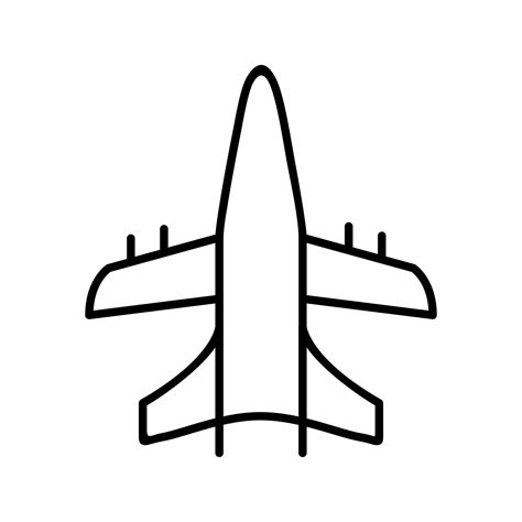 Military Plane Vector Icon 14485380 Vector Art at Vecteezy