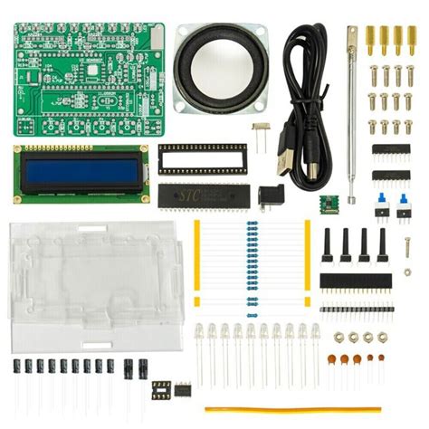 RDA5807 87 108MHz Electronic Radio Kit LCD Digital FM Radio Receiver