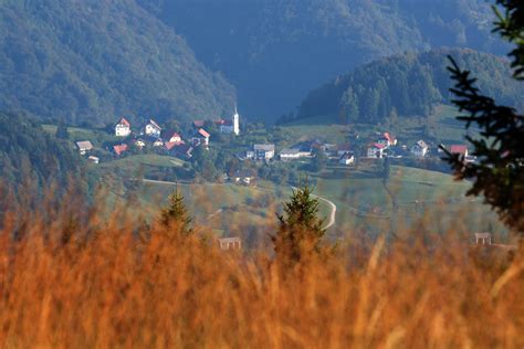 Elevation Of Partizanska Bolnica Franja Dolenji Novaki Slovenia