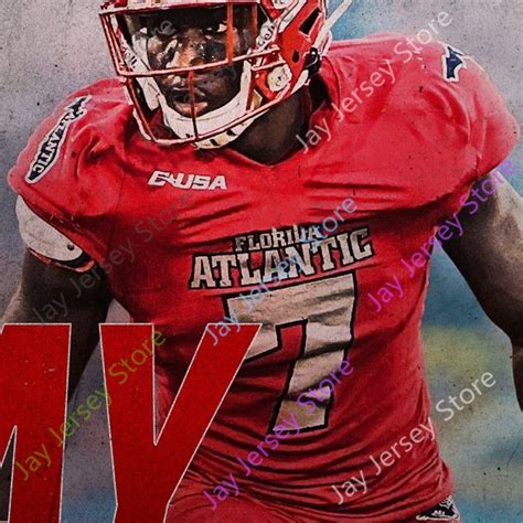 Wholesale Best Use 2020 Custom Florida Atlantic Owls FAU Football