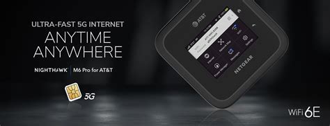 Nighthawk M6 5G WiFi 6 Mobile Router MR6500 NETGEAR