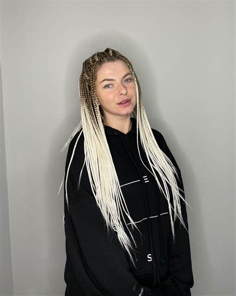 Natural Look Synthetic Blonde Ombre Braids Brown To Blonde Etsy