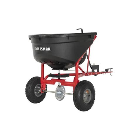 Craftsman Capacity Broadcast Tow Behind Spreader In The Tow Behind