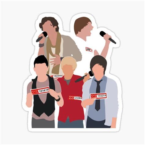 Pegatinas One Direction Redbubble Pegatinas Bonitas Pegatinas