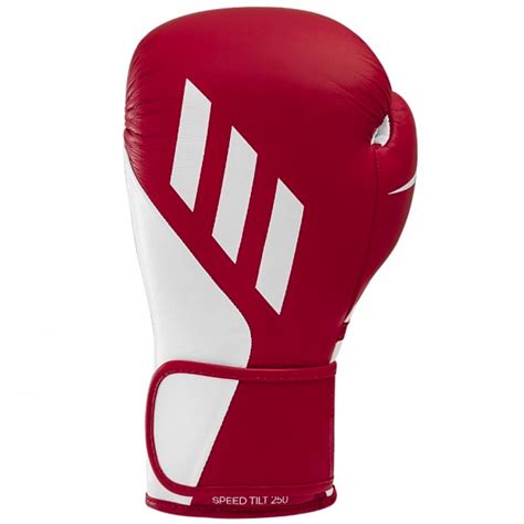 Adidas Boxing Gloves Speed Tilt Red White Oz Oz