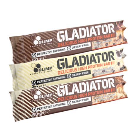 Buy Olimp Baton Gladiator 60g Brownie 15 X 60 G In Dubai Abu Dhabi