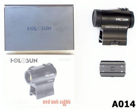 A A Holosun Hs R Red Dot Sight Classic Arms