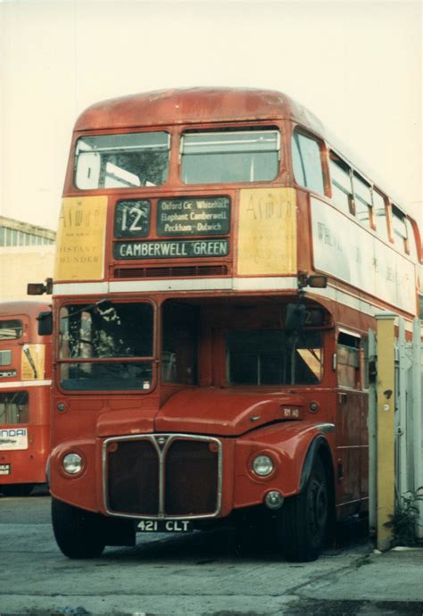 June 1988 Camberwell Bus Garage 421CLT Paul Featherstone Flickr