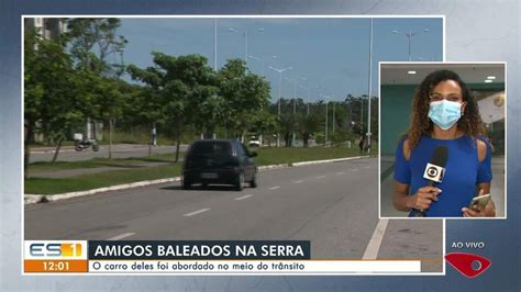 Dois homens são baleados enquanto iam para festa na Serra ES