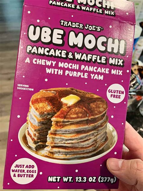 We Tried Trader Joe S Ube Mochi Pancake Mix And Made It Even More