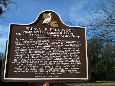 Otd 1896 Scotus Ruled In Plessy V Ferguson Forging Separate But