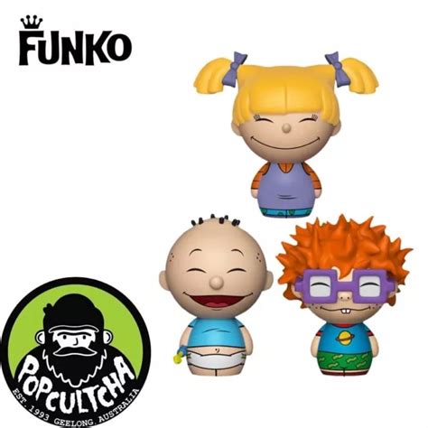 Rugrats Tommy Chuckie And Angelica Dorbz Vinyl Figure Bundle Set Of 3 New Eur 3619