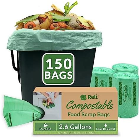 Amazon Reli Compost Bags Gallon Count Astm D