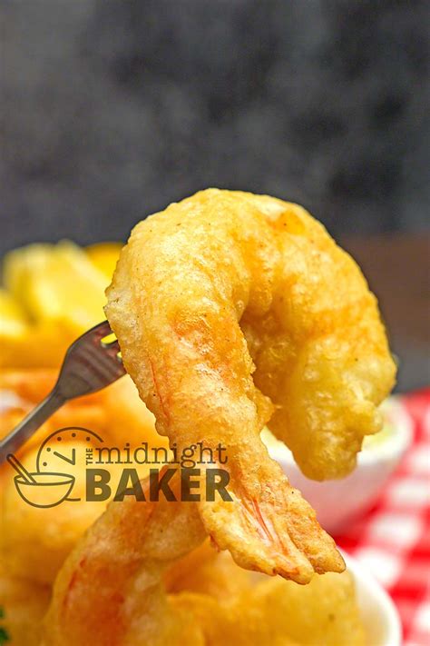 Jumbo Beer Battered Fried Shrimp The Midnight Baker Easy Treat