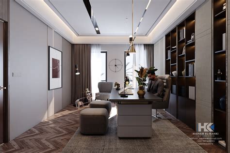 Modern Home Office Design on Behance