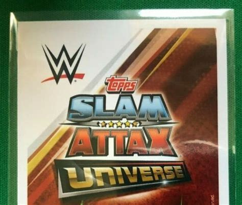 2019 Wwe Topps Slam Attax Universe Limited Edition Collector And Relic