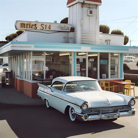 Premium AI Image | American classic car in Santa Clara CA