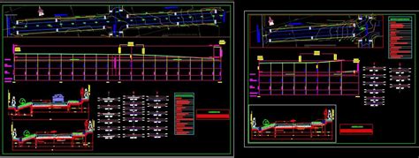 Construccion De Pistas Y Veredas En Autocad Librer A Cad