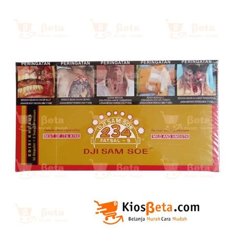 Rokok Dji Sam Soe 234 Kretek 12 Batang Slof KiosBeta