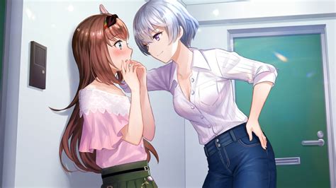 Girls Degica Fuji Choko Game Cg Marie Mahler Ootori Ai Shoujo Ai