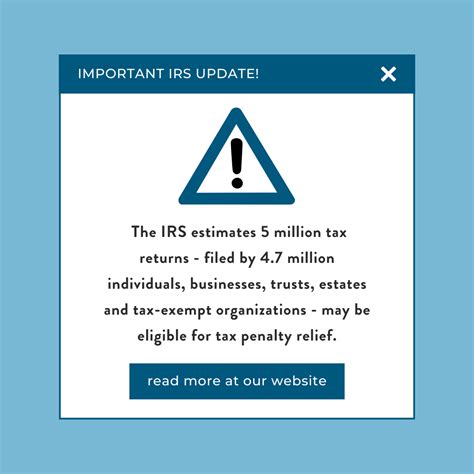 Irs Announces Penalty Relief For Eligible 2020 And 2021 Returns — Faulk