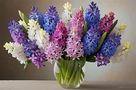 Premium Photo | Hyacinth Bouquet Brilliance