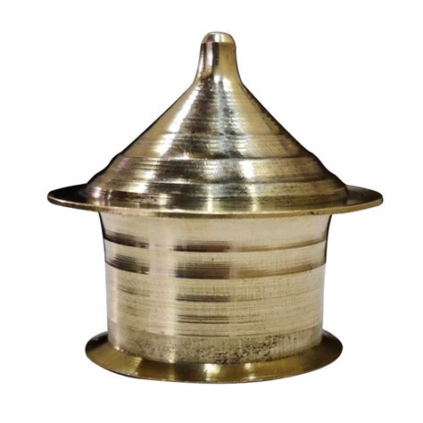 Traditional Brass Meenar Dibbi Golden Home At Rs Piece In