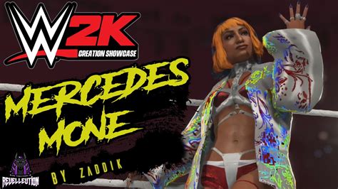 WWE 2K Creation Showcase Mercedes Mone WWE2K23 WWE Revelleution