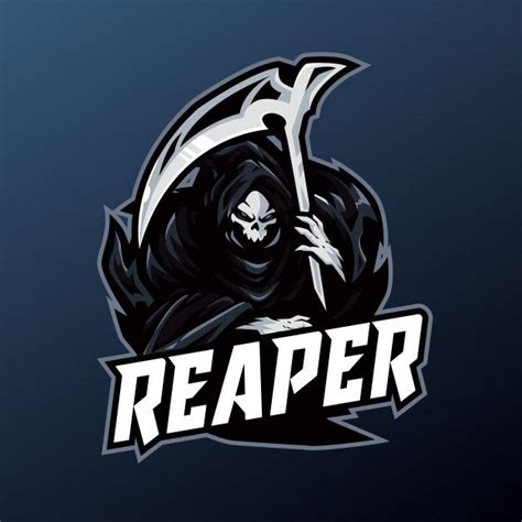 grim reaper logo design - Sena Bowlin