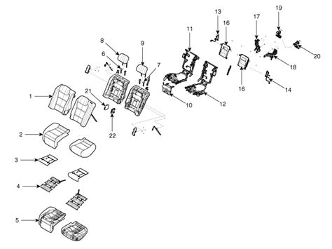 Hyundai Equus Components And Components Location Rear Seat Body