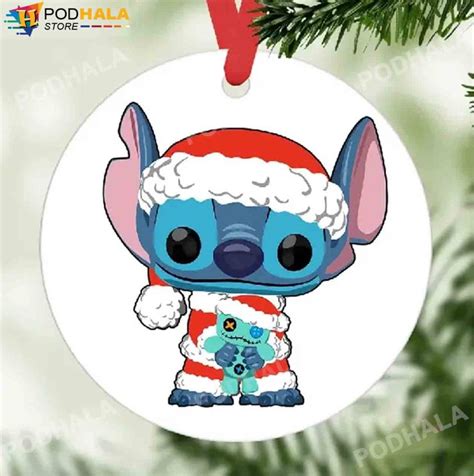 Stitch Fans Christmas Tree Decoration Christmas Ornaments - Podhalastore