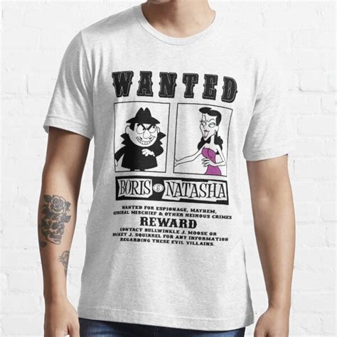 Day Ts For Boris Natasha Wanted Poster T Music Fans T Shirt For