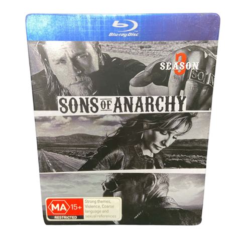 Sons Of Anarchy Blu Ray Season 3 Steelbook