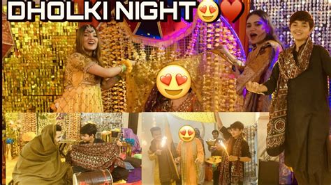 Ghar Mei Shadi Start😍 Dolki Night♥️ Kis Ki Shadi Hai By Jareer Khan Youtube