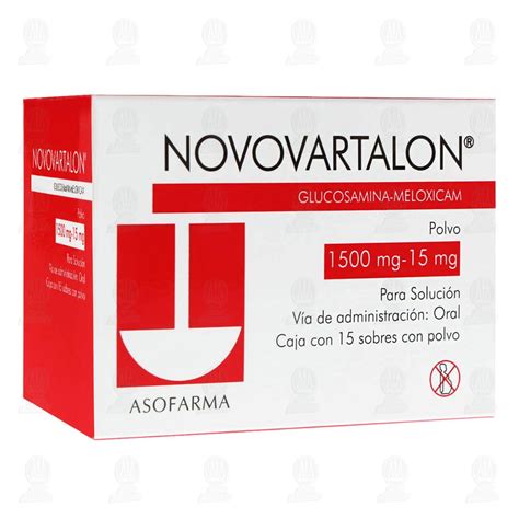 Novovartalon 1500mg 15mg Polvo 15 Sobres