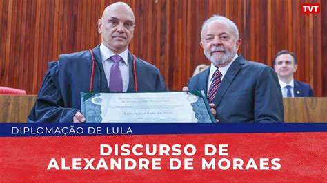 Moraes Diz Que Diplomação Representa Vitória Contra Grupos