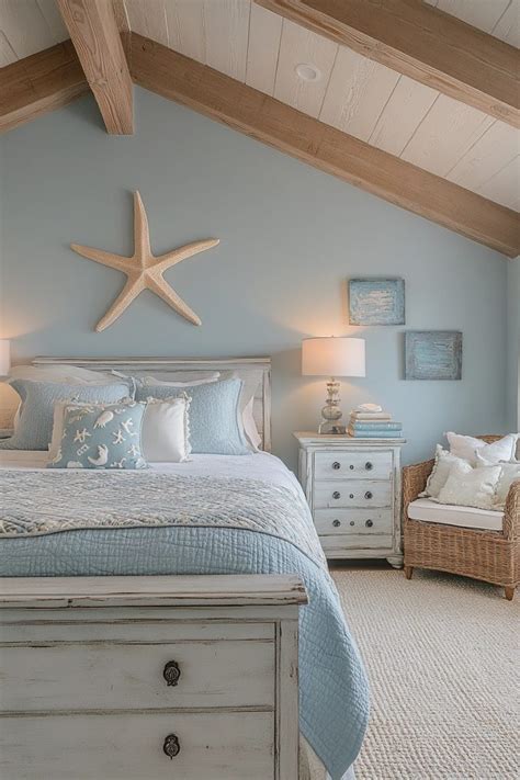 29 Coastal Farmhouse Bedroom Ideas For A Cozy Coastal Retreat ...