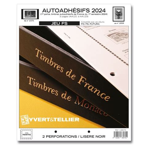 Yvert Et Tellier Pages Dalbums Sans Pochettes Pour Timbres De FRANCE