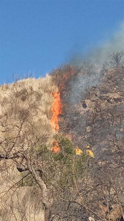 Fue Controlado El Incendio Originado En Las Jarillas Alta Info