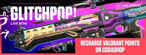 VALORANT’s New Cyberpunk-themed Glitchpop Skins | Codashop Blog PH