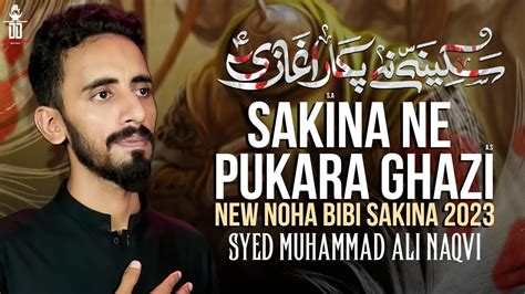 New Noha Bibi Sakina 2023 Pukara Ghazi Mohammad Ali Shahadat Bibi