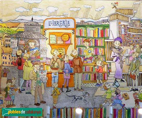 Mural De La Biblioteca Pilar N Bay S Vic Eixample Pobles De Catalunya