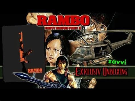 Rambo First Blood Part Ii Zavvi Exclusive Limited Edition Steelbook