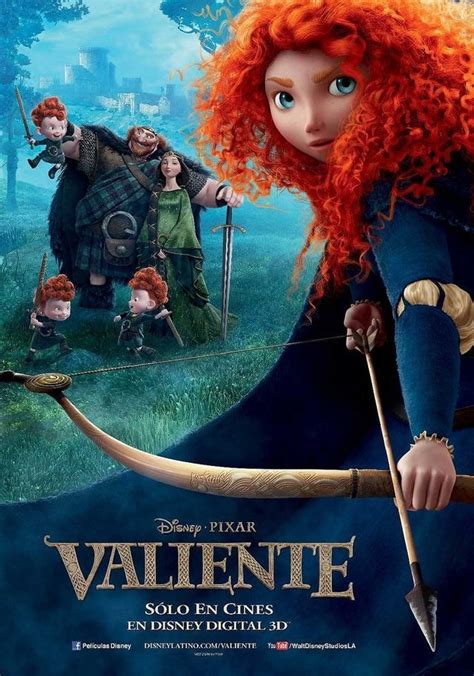 Poster Original Cine Valiente Disney Pixar