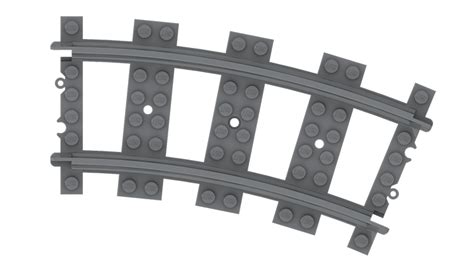 Standard LEGO curved Track R40 - EXAMPLELAYOUTS.COM