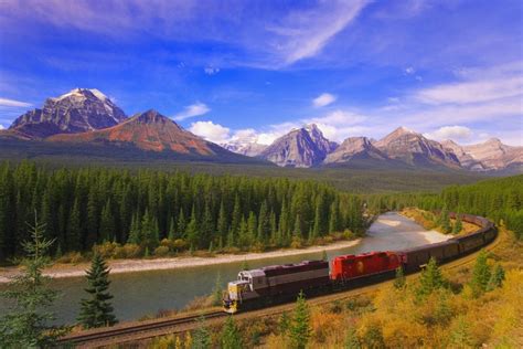 Train In Banff National Park PosterPrint - Item # VARDPI1795133 ...